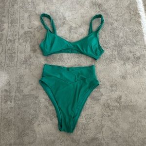 Green aerie bikini